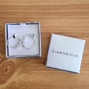 Diamonique Earrings